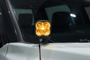 Toyota Tundra LED Light Kit - Diode Dynamics - Stage Series Backlit Ditch Light Kit - Yellow - `22-`27